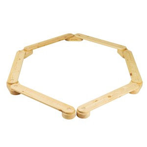 Wooden Sensory Path 6-pieces, Natural