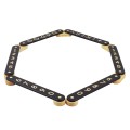 Wooden Sensory Path 6-pieces, Black