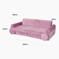 'Premium Children''s Sofa, Pink'