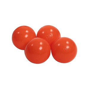 Soft Plastic Balls 7cm for the Ball Pit 25 pcs, Orange