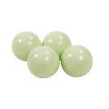 Soft Plastic Balls 7cm for the Ball Pit 25 pcs, Light Green