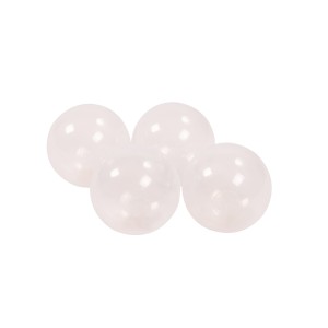 Soft Plastic Balls 7cm for the Ball Pit 25 pcs, Transparent