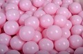 Soft Plastic Balls 7cm for the Ball Pit 25 pcs, Pastel Pink