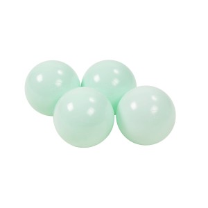 Soft Plastic Balls 7cm for the Ball Pit 25 pcs, Mint