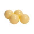 Soft Plastic Balls 7cm for the Ball Pit 25 pcs, Pastel Yellow