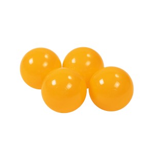 Soft Plastic Balls 7cm for the Ball Pit 25 pcs, Mustard