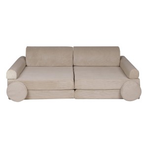 Slimcord Premium Kids Sofa, Ecru