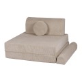 Slimcord Premium Kids Sofa, Ecru