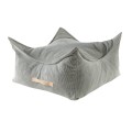 Slimcord Square Puff, Grey