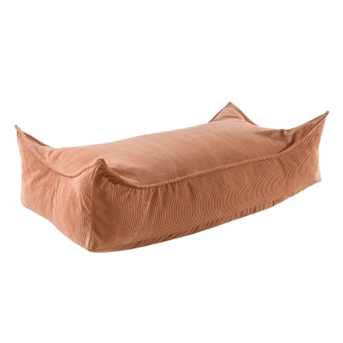 Slimcord Rectangular Puff, Brick