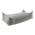 Slimcord Rectangular Puff, Grey