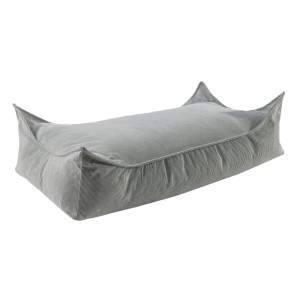 Slimcord Rectangular Puff, Grey