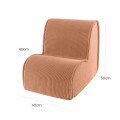 Slimcord, Chair for Children, Brick