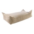 Slimcord Rectangular Puff, Sand