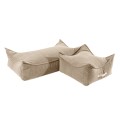 Slimcord Rectangular Puff, Sand