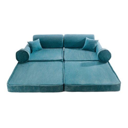 Aesthetic Premium Kids Sofa, Turquise