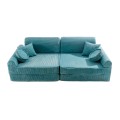 Aesthetic Premium Kids Sofa, Turquise