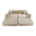 Aesthetic Premium Kids Sofa, Ecru