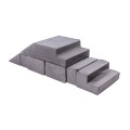 Velvet Bricks Set - Multifunctional Playground for Children Gray