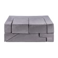 Velvet Bricks Set - Multifunctional Playground for Children Gray