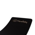 Wooden Balance Board 80x30cm, Black, Black Highway Felt