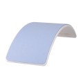 Wooden Balance Board 80x30cm, White, Light Blue Felt