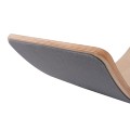 Wooden Balance Board 80x30cm, Natural, Grey Felt