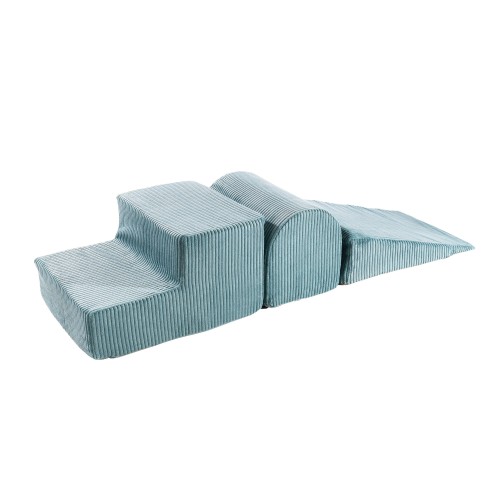 Aesthetic Foam 3 elements Playset, Corduroy, Turquoise