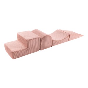 Aesthetic Foam 4 elements Playset, Corduroy, Pink