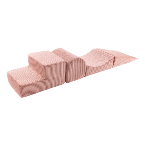 Aesthetic Foam 4 elements Playset, Corduroy, Pink