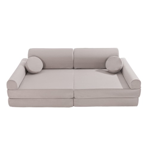 'Premium Children''s Sofa, Light Grey'