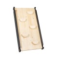 Slide-climbing wall 2in1, Wooden, Black.