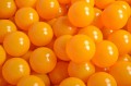 Soft Plastic Balls 7cm for the Ball Pit 50 pcs, Mustard