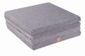 Velvet Play mat Square Light Gray