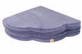 Velvet Play mat Cloud Blue-Gray