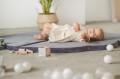 Velvet Play mat Cloud Blue-Gray