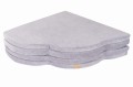Velvet Play mat Cloud Light Gray