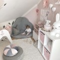 Velvet Play mat Cloud Light Gray