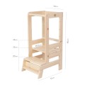 Wooden Learning Tower, Natural