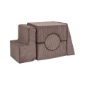 Aesthetic Shape Set 5-elements, brown