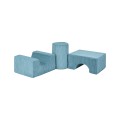 Aesthetic Shape Set 3-elements, turquise