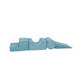 Aesthetic Shape Set 4-elements, turquise