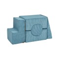 Aesthetic Shape Set 5-elements, turquise