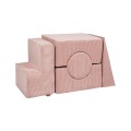 Aesthetic Shape Set 5-elements, powder pink