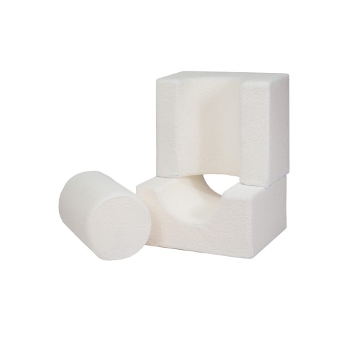 Boucle Shape Set 3-elements, white