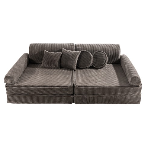 Aesthetic Premium Kids Sofa, Brown