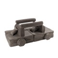 Aesthetic Premium Kids Sofa, Brown