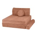 Slimcord Premium Kids Sofa, Brick