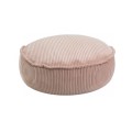 Aesthetic Round Pouf, Powder pink