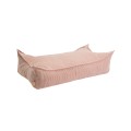 Aesthetic Rectangular Puff, Powder pink
